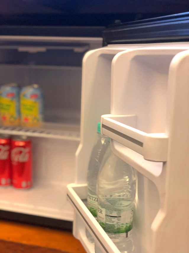 Deluxe Villa stocked mini-fridge