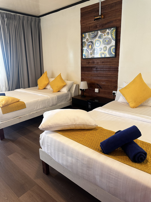 Family Villa 2 beds with balcony access